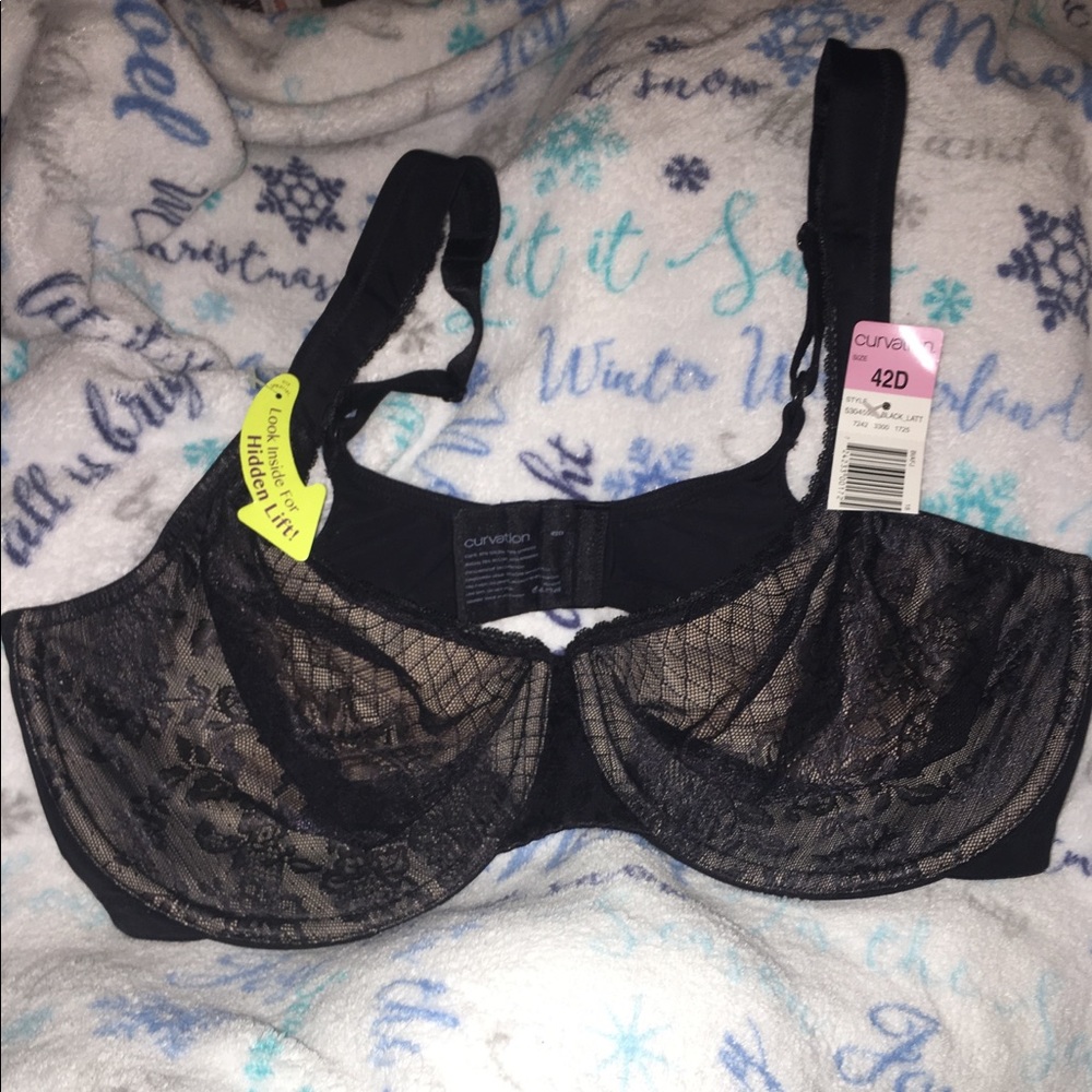 New Macy’s Curvation Bra Size 42D full figure
